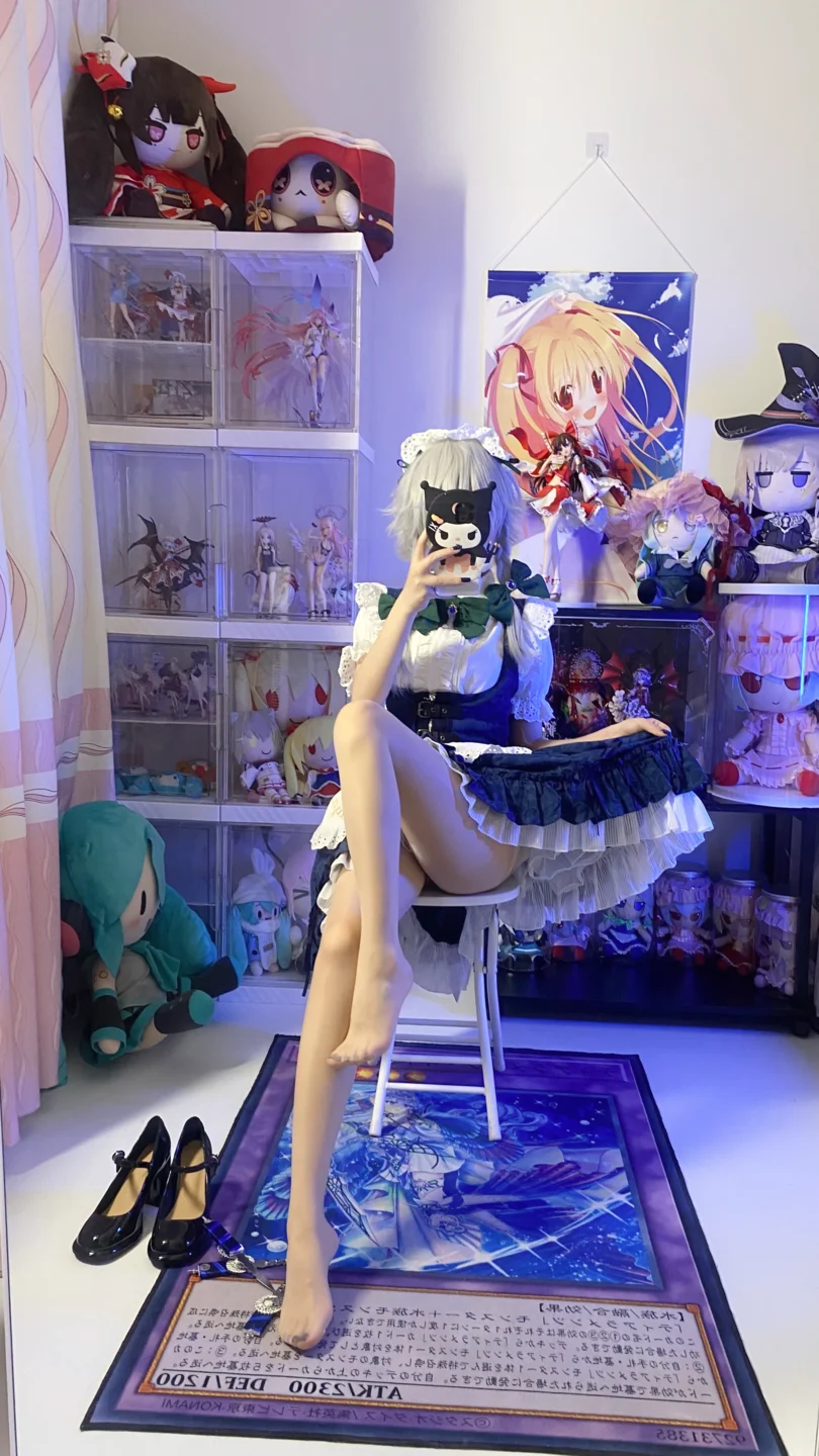 白栎Shirly - No.012 十六夜咲夜 [66P,10V-1.94GB] tg@simisebaisi 【丝足阁】024.webp